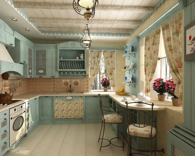 Прованс кухня в стиле прованс фото интерьер Прованс кухня в стиле прованс фото интерьер