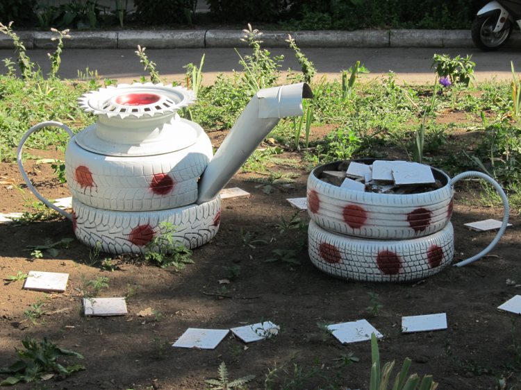 Чайник из покрышек своими руками фото 99