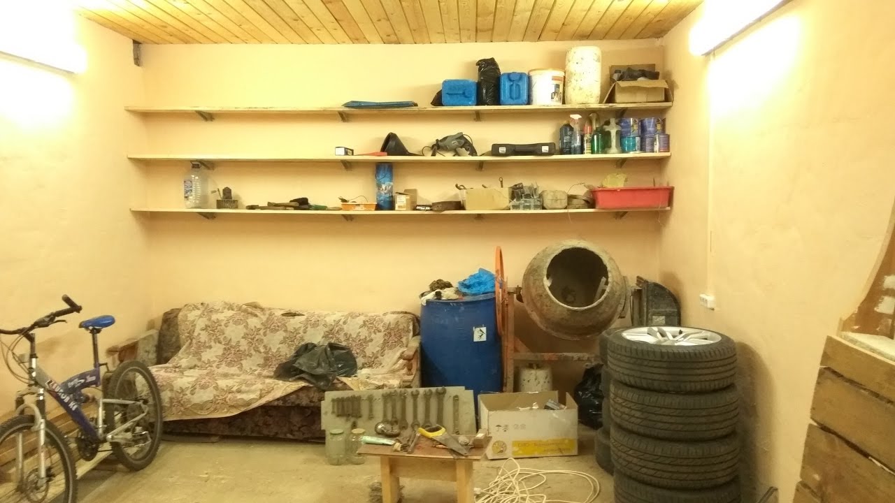 Обустройство гаража внутри своими руками Обустройство гаража внутри своими руками