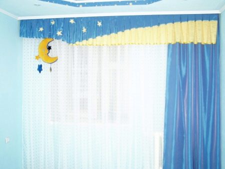 Тюль для детской комнаты
