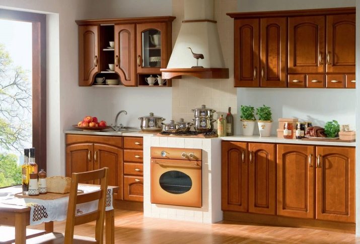 Дизайн кухонного гарнитура из дерева Дизайн кухонного гарнитура из дерева