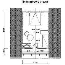 Дом треугольник из сип панелей