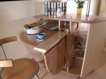 Стол на маленькую кухню раскладной к стене
