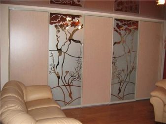 Модный пескоструй на шкаф купе