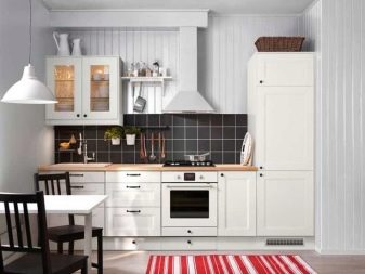 Дизайн кухни 8 кв м с холодильником