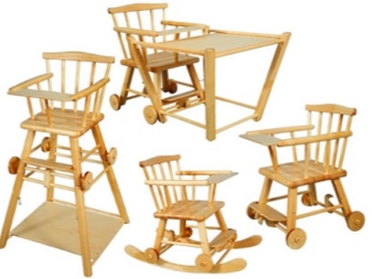 Виды деревянных стульев