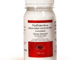 Как разбавить акриловую краску