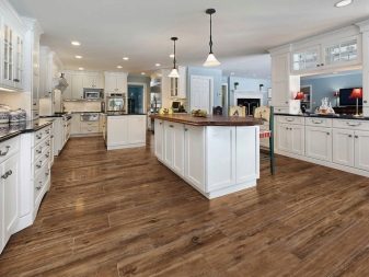 Правила выбора плитки под ламинат: плюсы и минусы материала в интерьере кухни и коридора