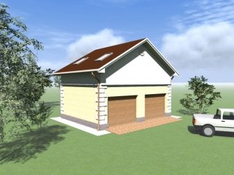 Как построить гараж с мансардой и балконом