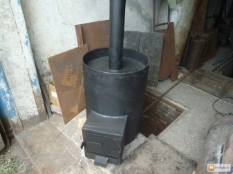 Печь в гараж с водяным контуром