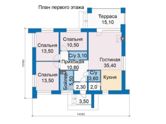 виды домов площадью 100 м2