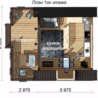 Дом треугольник из сип панелей