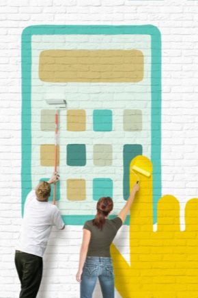 Расход краски на 1 кв. м поверхности стен: тонкости расчета 