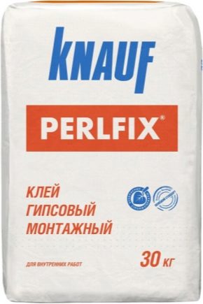 Клей Knauf Perlfix: особенности и характеристики
