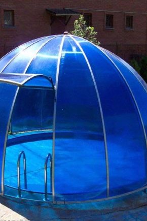 Как правильно организовать бассейн в теплице?