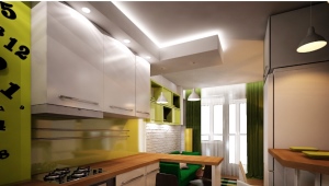 Дизайн кухни-гостиной площадью 16 кв. м