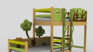 Детская двухъярусная кровать Ikea