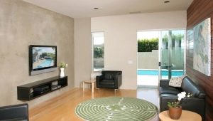Дизайн интерьера гостиной: оформляем стену с телевизором