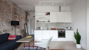 Тонкости дизайна кухни-гостиной в стиле «минимализм»