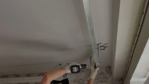 Монтаж двухуровневого натяжного потолка своими руками