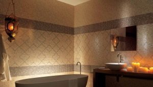 Плитка под мозаику для ванной комнаты: рекомендации по выбору