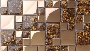 Золотая мозаика: примеры оформления интерьера