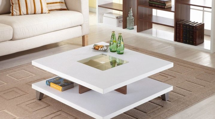 Белые журнальные столики (45 фото): ажурные модели в стилях прованс и классика, глянец в классическом исполнении, красивый маленький стол в интерьере