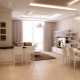 Современный стильный дизайн квартиры в светлых тонах 