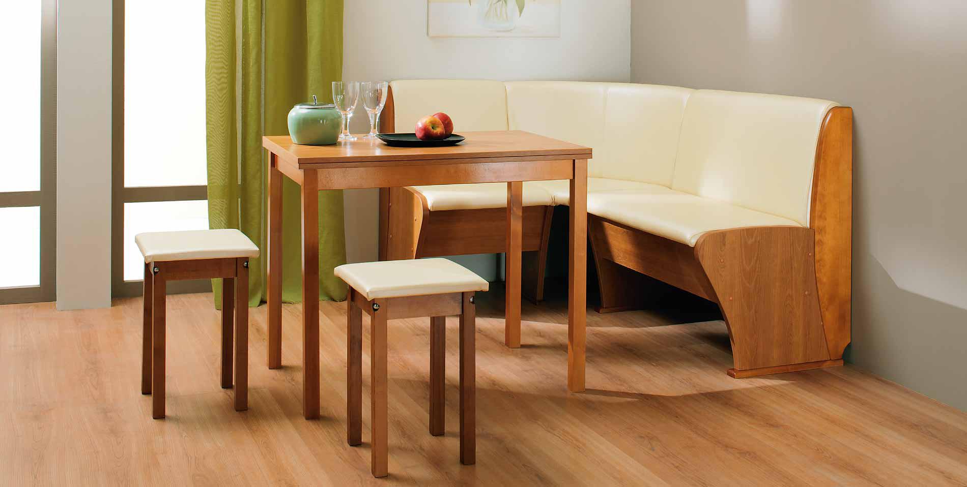Кухонный уголок комплект стол и стулья