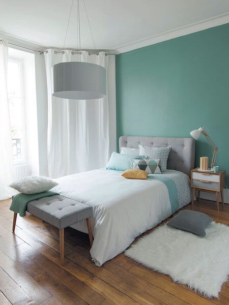 Зеленая Спальня Дизайн Фото