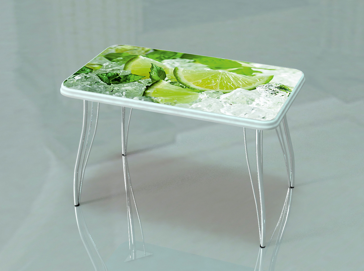 Пластиковый кухонный стол. ВВР стол стеклянный лайм 2. Стеклянный стол для кухни. Стол стеклянный кухонный. Стол кухонный фотопечать.