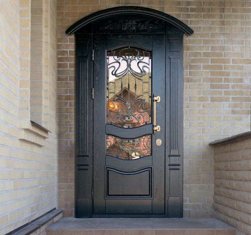 Входная Дверь В Коттедж Фото
