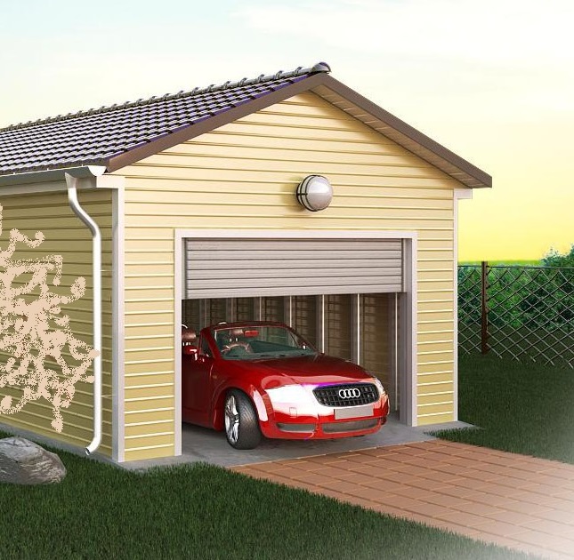 Размер гаража на 1 машину: минимальный и оптимальный