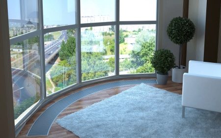 Французкое окно способно превратить даже небольшую жилплощад.
