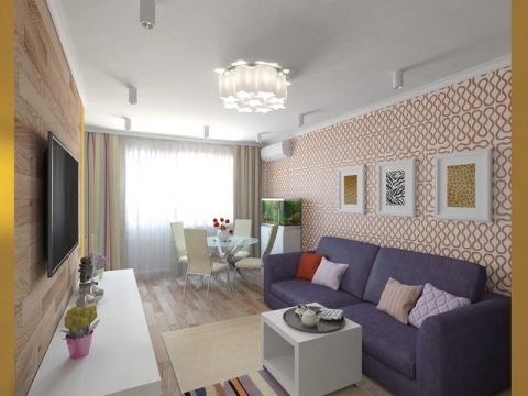 Дизайн интерьера квартиры в хрущёвке Киев