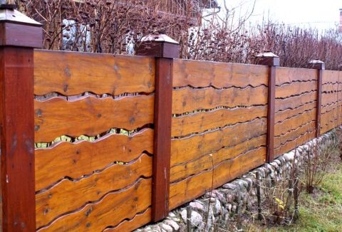 Napravite drvenu konstrukciju ograde