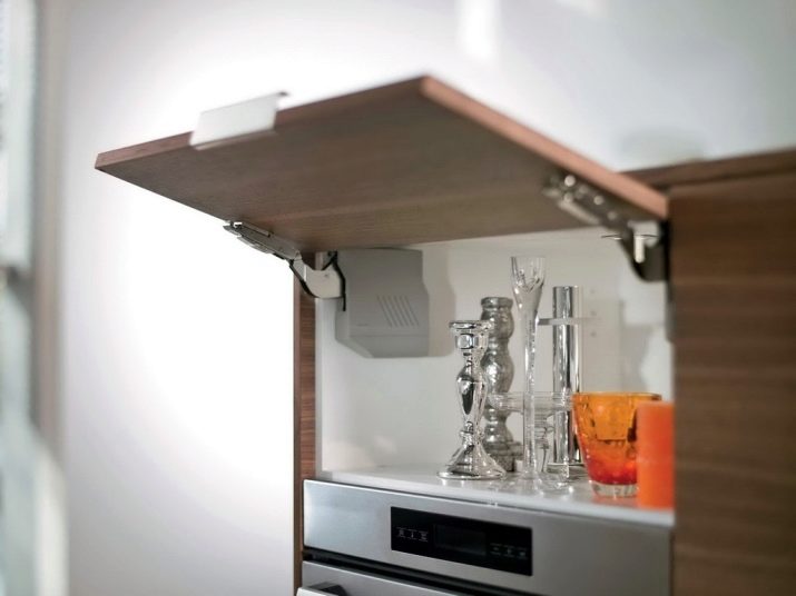 Подъемный механизм на кухонный шкаф