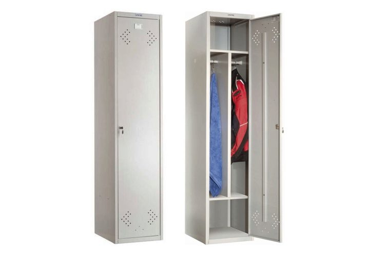 Шкафчики для одежды персонала металлические