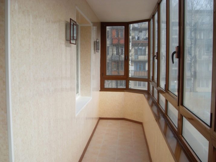 Фото Балконов Внутри Дизайн Панелями