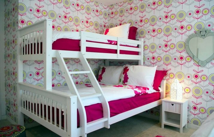 Дизайн маленькой спальни для двух девочек