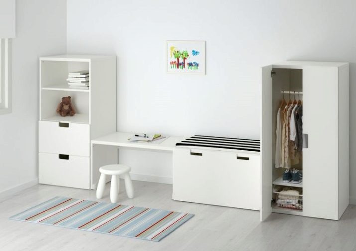 Белые шкафы Ikea (22 фото): подвесые стеллажи для одежды и книг с ...