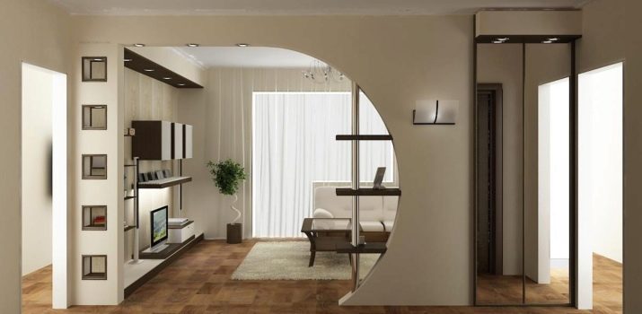 Дизайн стен из гипсокартона (60 фото): гипсокартон в интерьере квартиры,  колонны и другие оригинальные идеи для спальни и для гостиной, отделка под  кирпич