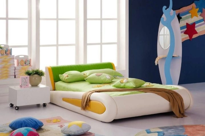 Мягкая кровать для ребенка 5 лет