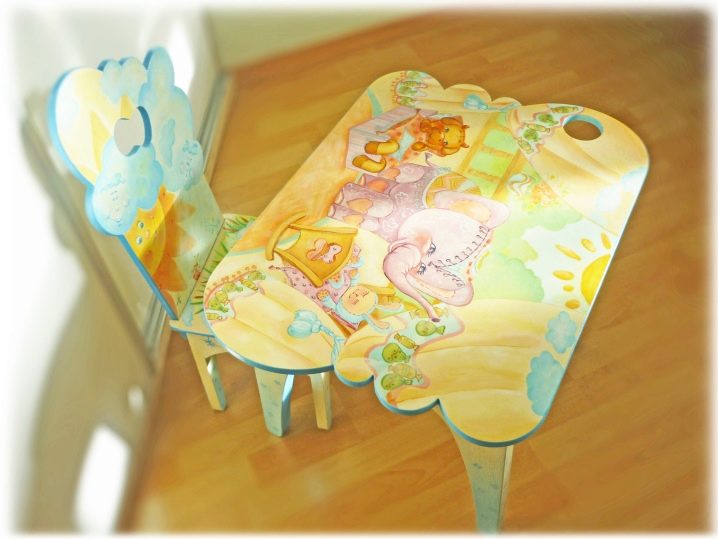 Стол и стул для ребенка 1 год своими руками