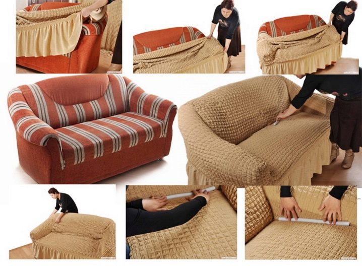 Чехлы для дивана на резинке турецкие