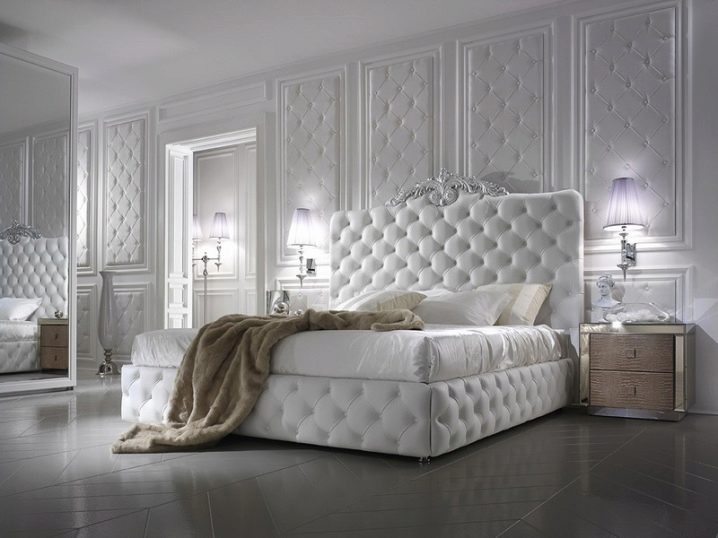 Кровать С Белым Изголовьем Фото