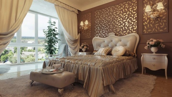 Какие модные гардины в спальню