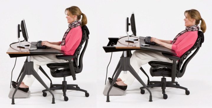 Удобный стул для работы за ноутбуком
