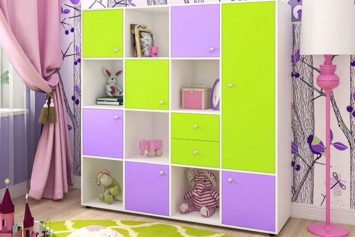 Шкаф для одежды детский открытый