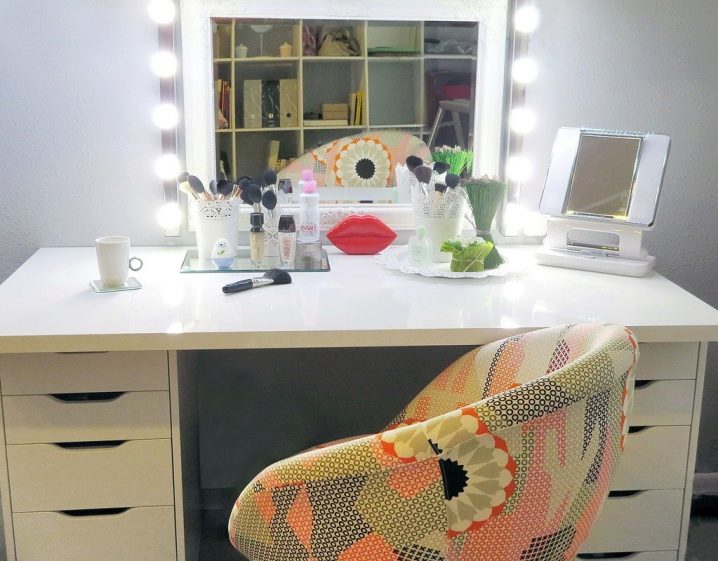 Стол для макияжа с зеркалом икеа